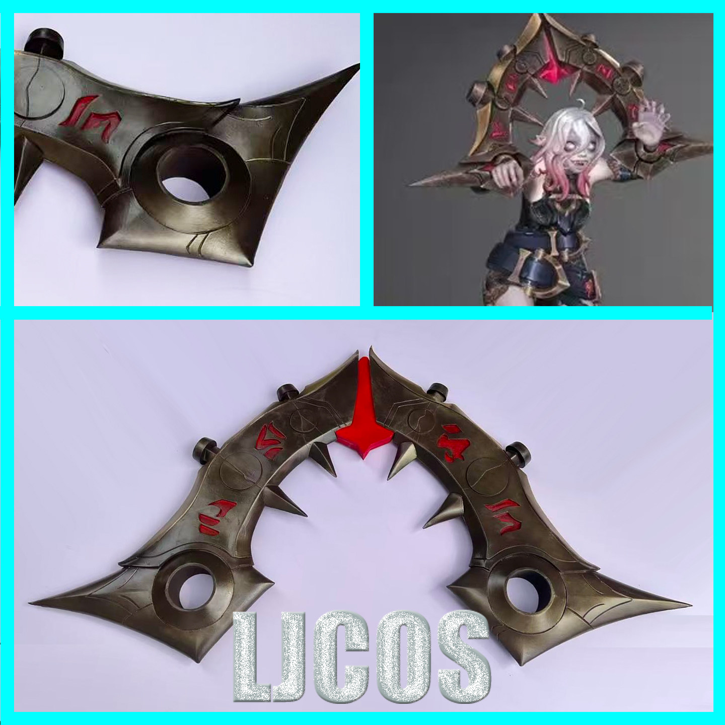 Briar Cosplay Prop - Briar Shackles LOL Cosplay Props Halloween