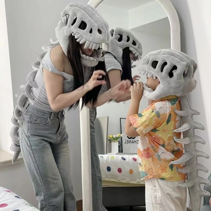 Creative Fishbone Shaped Plush - Fishbones Cosplay Prop recension och pris