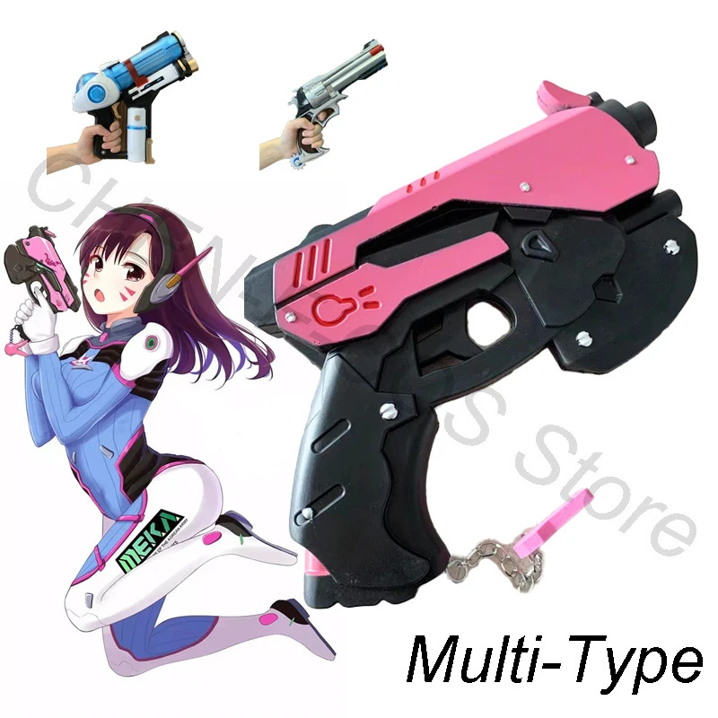 Nene 2025 Overwatch D.Va Mei C - Cosplay Prop Pistol recension och pris