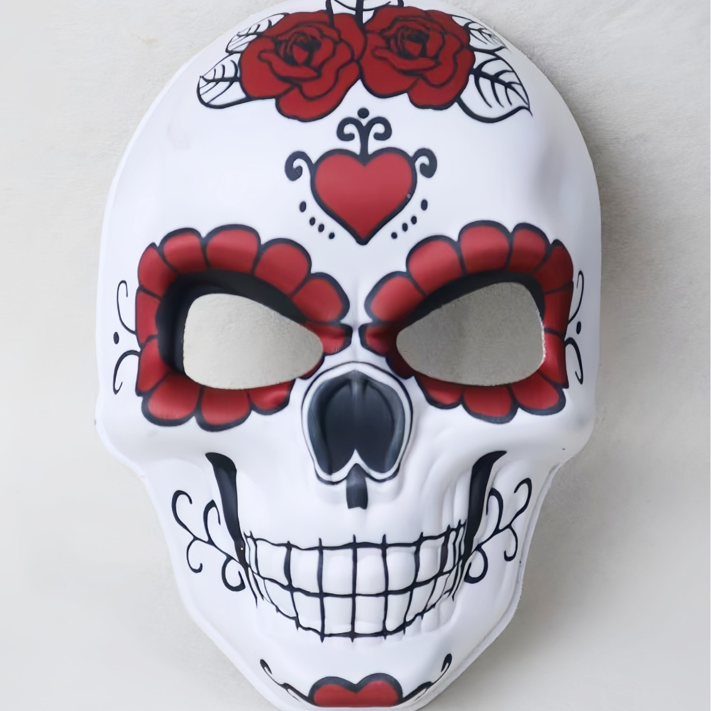 Day of the Dead Mask Colorful  - Cosplay Props Eva Foam recension och pris