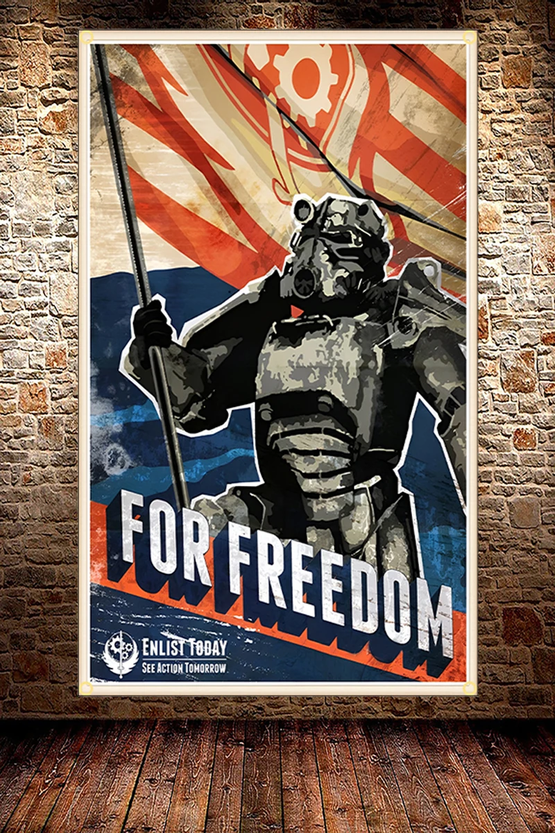 FLAGDOM 90X150CM 3X5Ft GAME Po - Fallout Cosplay Prop recension och pris