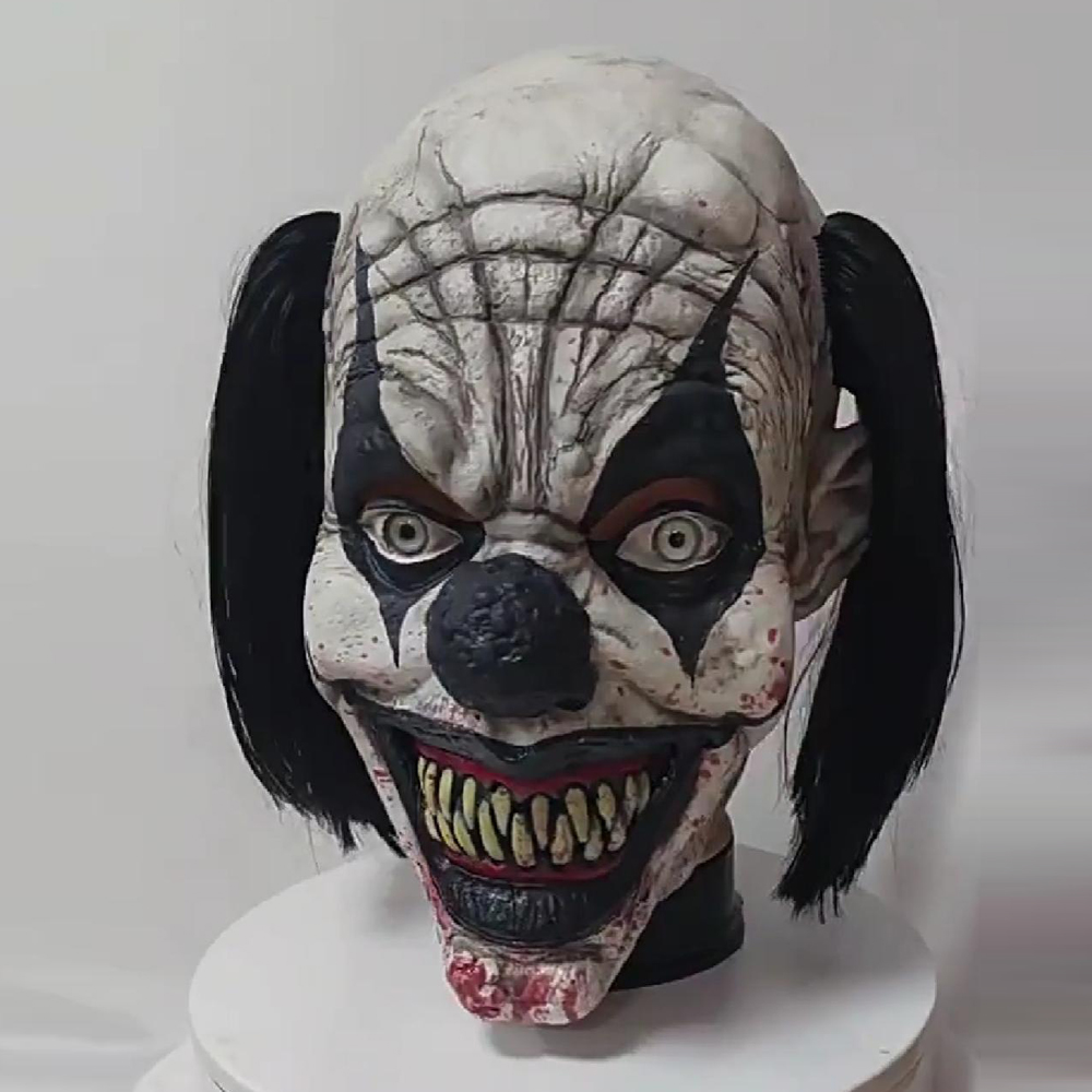 Scary Smile Clown Mask Cosplay - Briar Cosplay Prop recension och pris