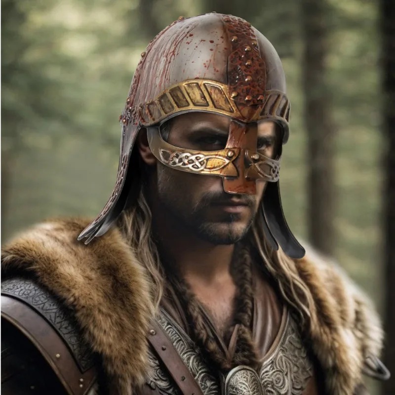 2026 New Viking Helmet Medieva - Cosplay Props Eva Foam recension och pris