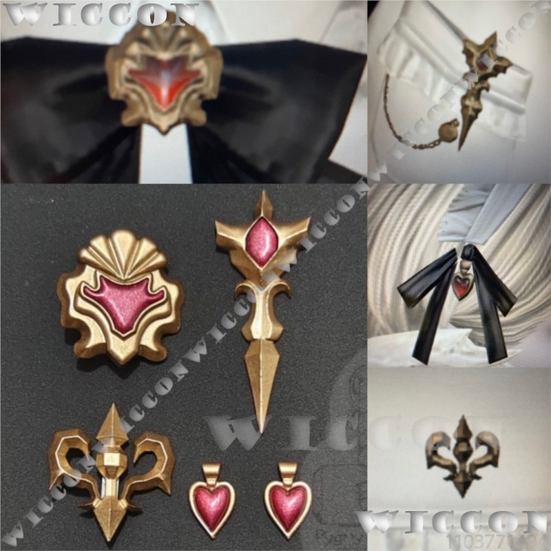 Classic Maid Uniform Accessori - Cosplay Prop 3D Print recension och pris