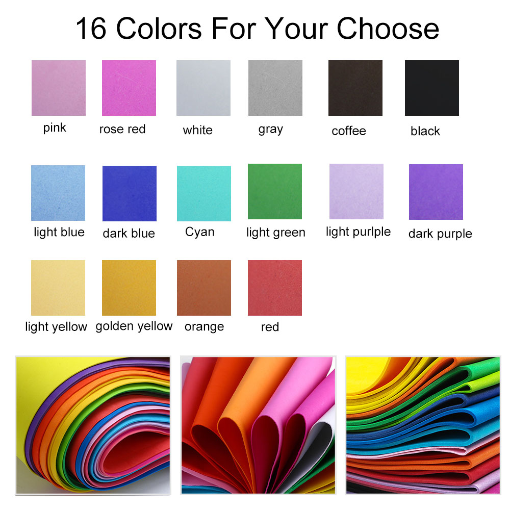 Thick 2mm Colorful EVA Foam Sh - Cosplay Props Eva Foam recension och pris