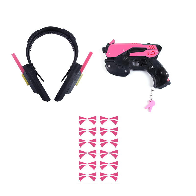 Game Overwatch Dva Cosplay Cos - Cosplay Prop Pistol recension och pris