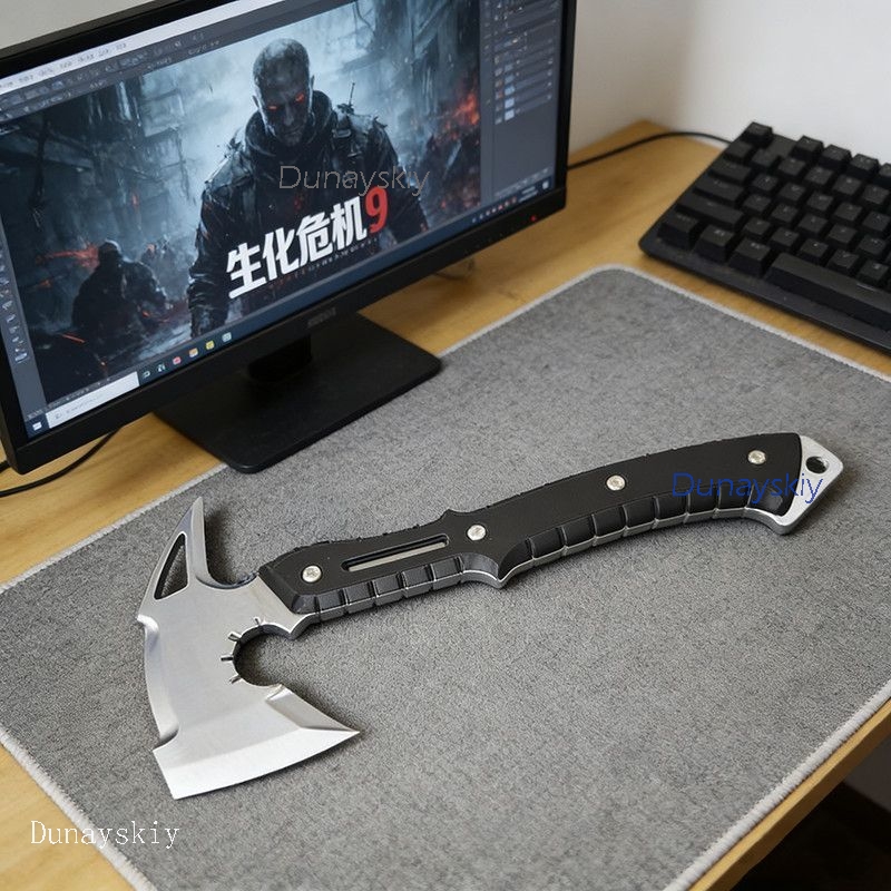 Re9 REQ Leon Cosplay Evil Requ - Cosplay Prop 3D Print recension och pris