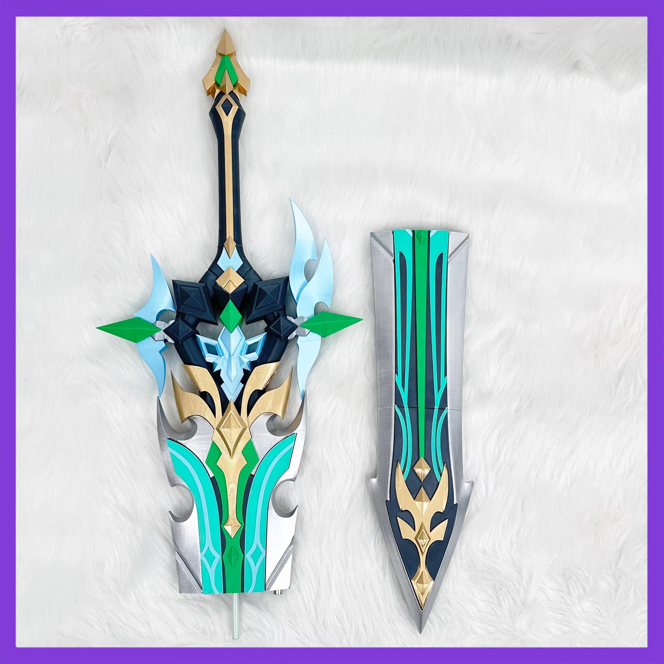 Genshin Impact Falco Cosplay P - Detachable Cosplay Prop recension och pris