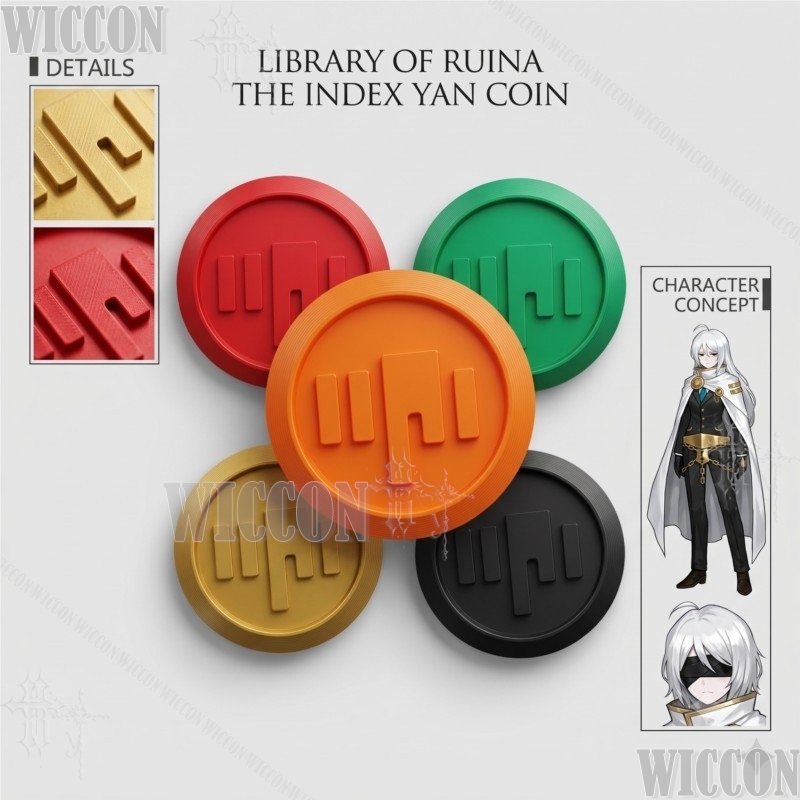 Library Of Ruina The Index Yan - Cosplay Prop 3D Print recension och pris