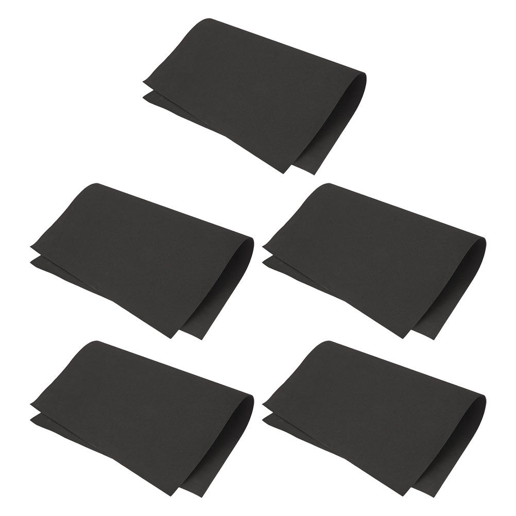 5Pcs Black Eva Foam Sheets for - Cosplay Props Eva Foam recension och pris