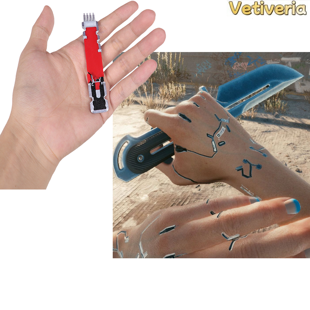 Adult Game 2077 V Chip Props C - Cosplay Prop Knife recension och pris
